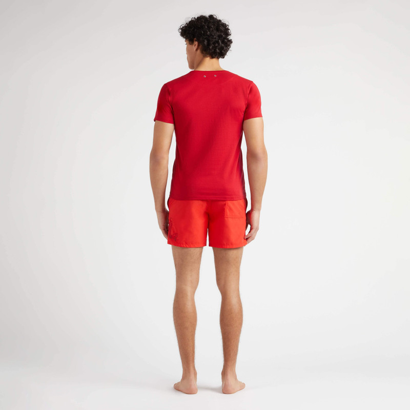 Men Organic Cotton T-shirt The Year Of The Snake 4