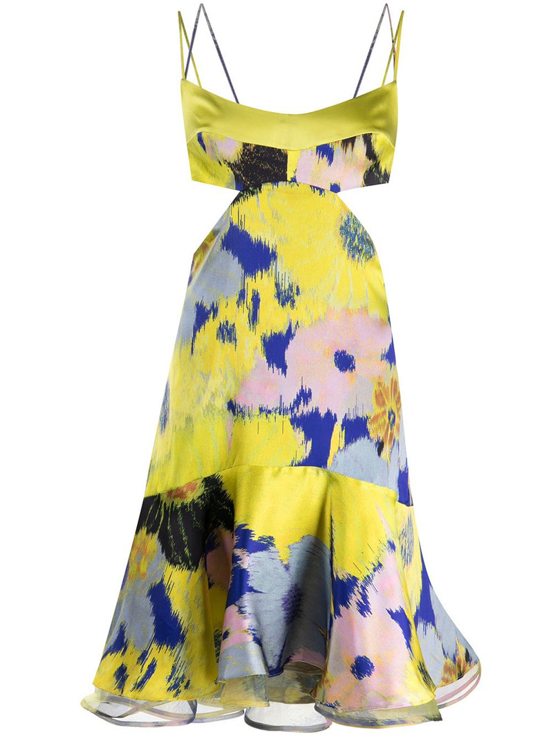 Analissa cut-out detail dress 1