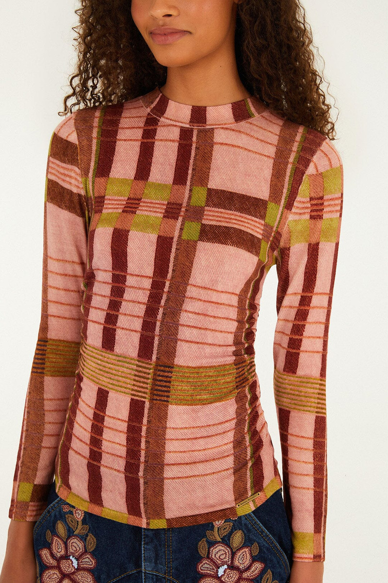 FARM RIO Thalita Long-Sleeve Knitted Top outlook