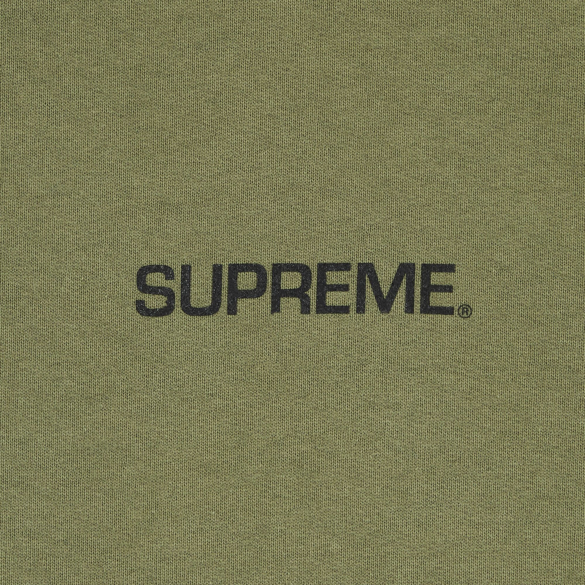 Supreme Immortal Hooded Sweatshirt 'Light Olive' - 3