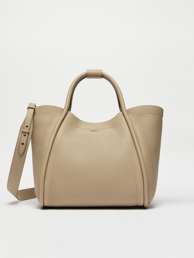 DRUMMEDMARINEM Medium leather Marine bag 1