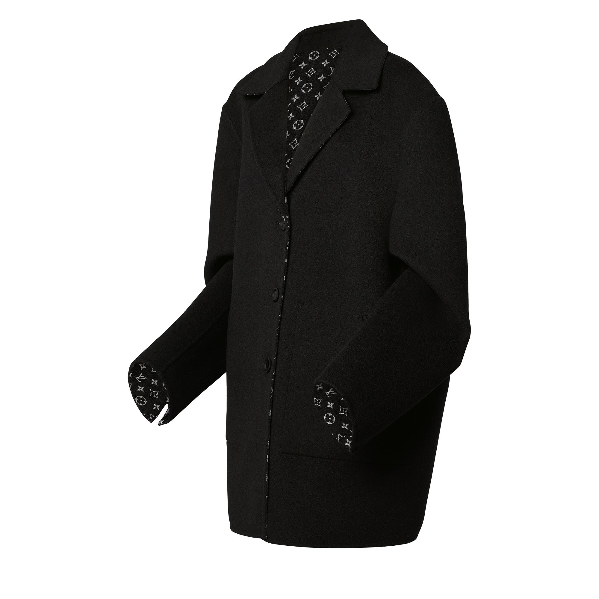 Reversible Monogram Jacquard Coat - 2