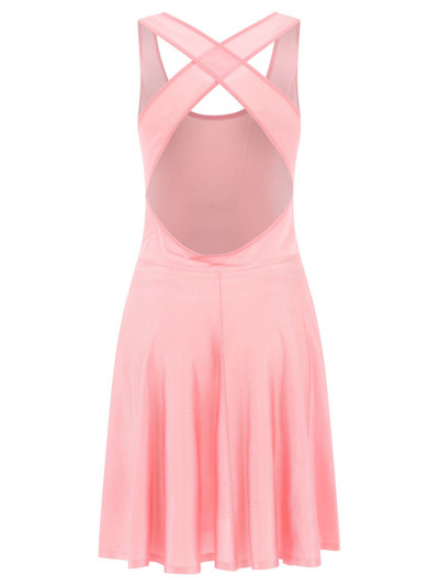 Alaïa Flared Dress Dresses Pink outlook