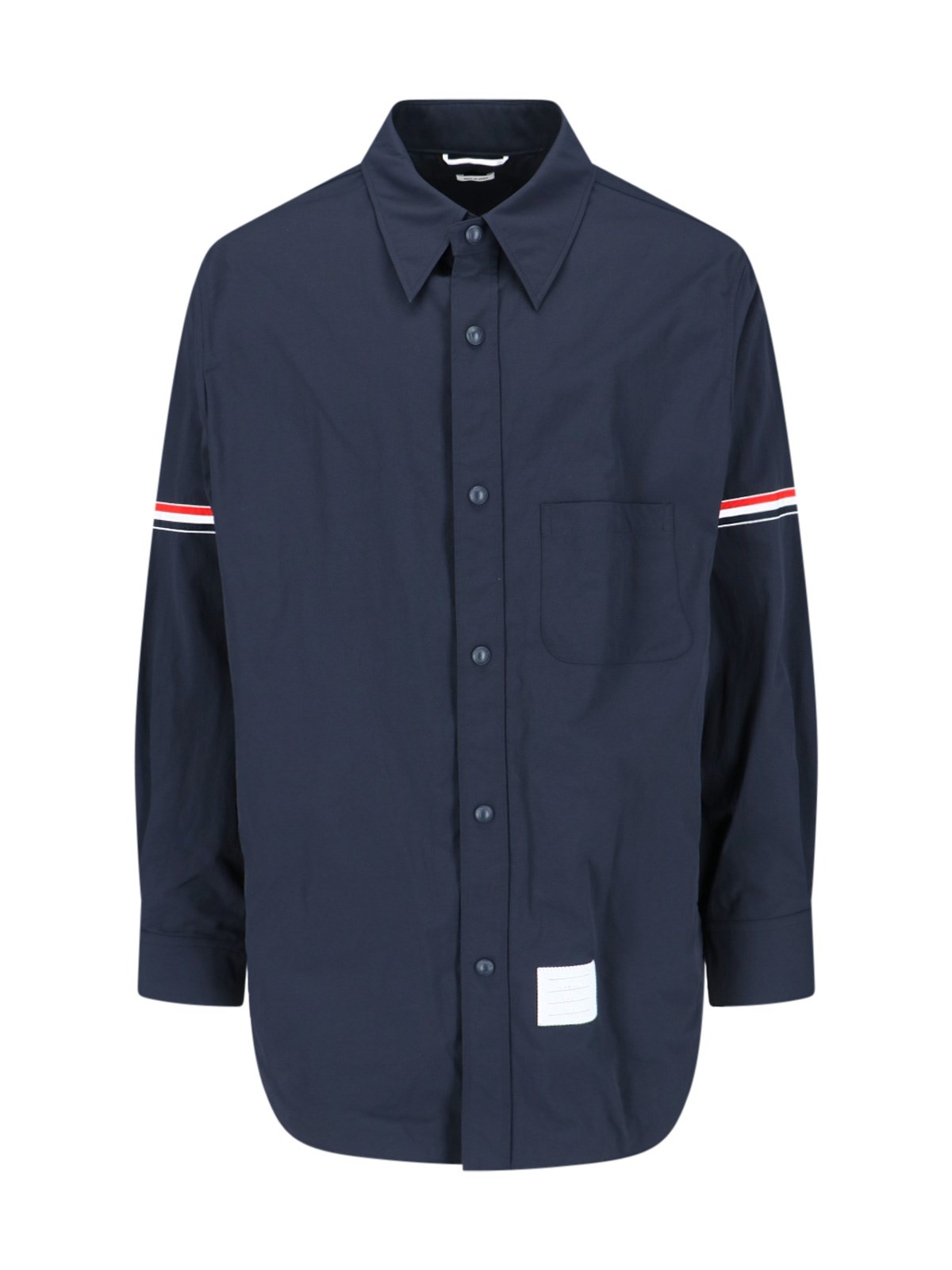 THOM BROWNE - NYLON BUTTONS JACKET - 1