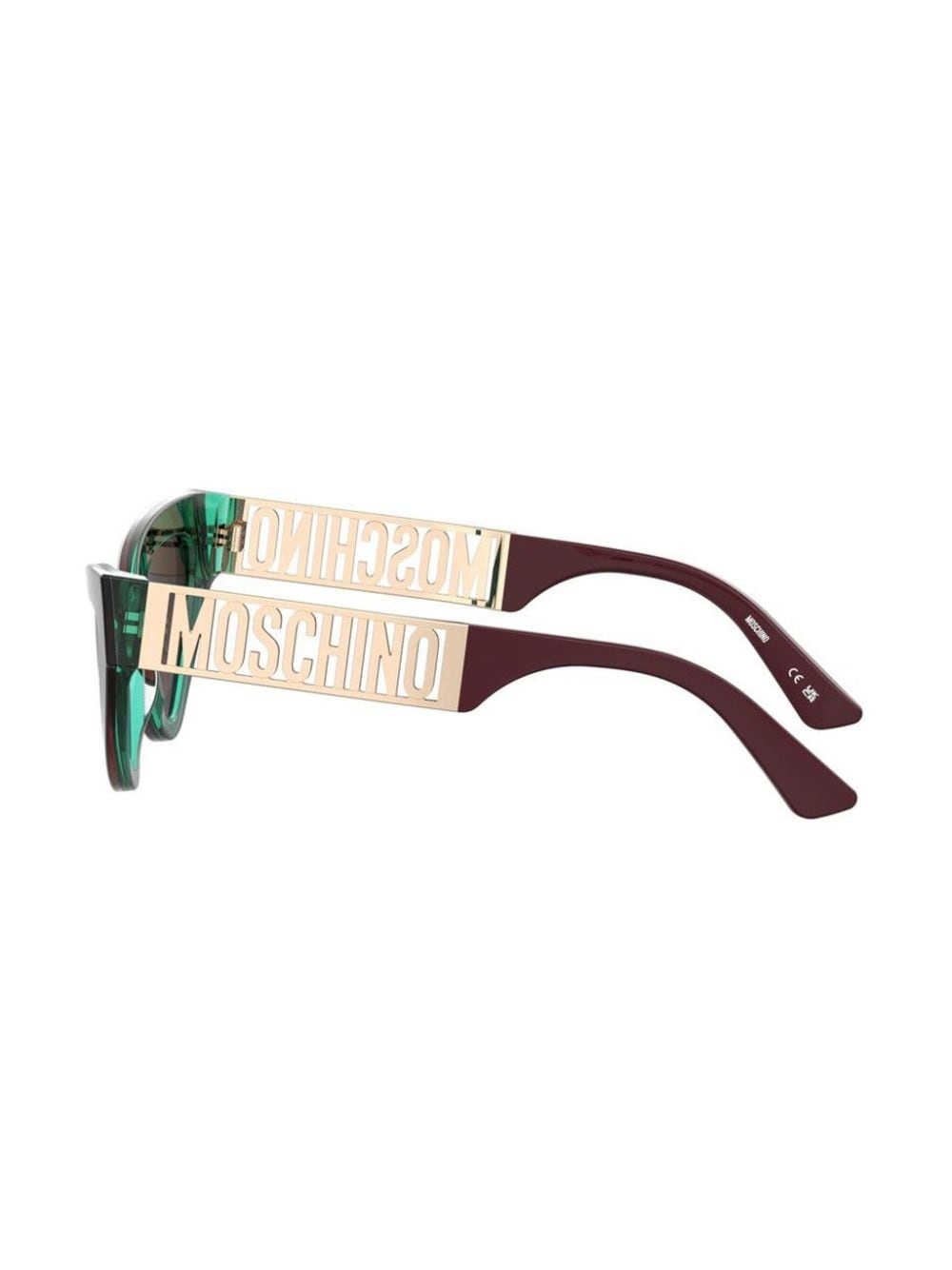 logo-plaque sunglasses - 4