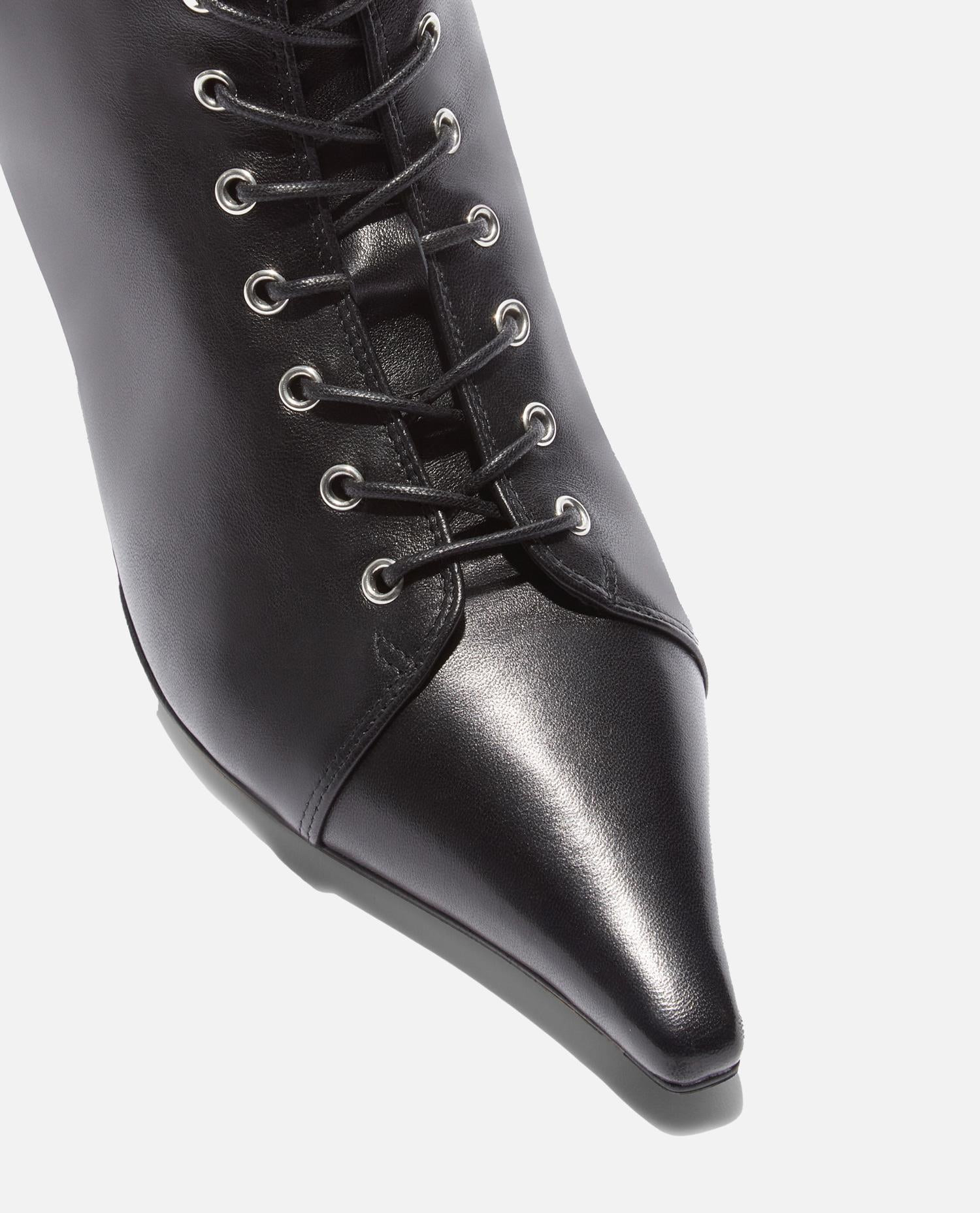 TRIXI CALF LEATHER BLACK - 2