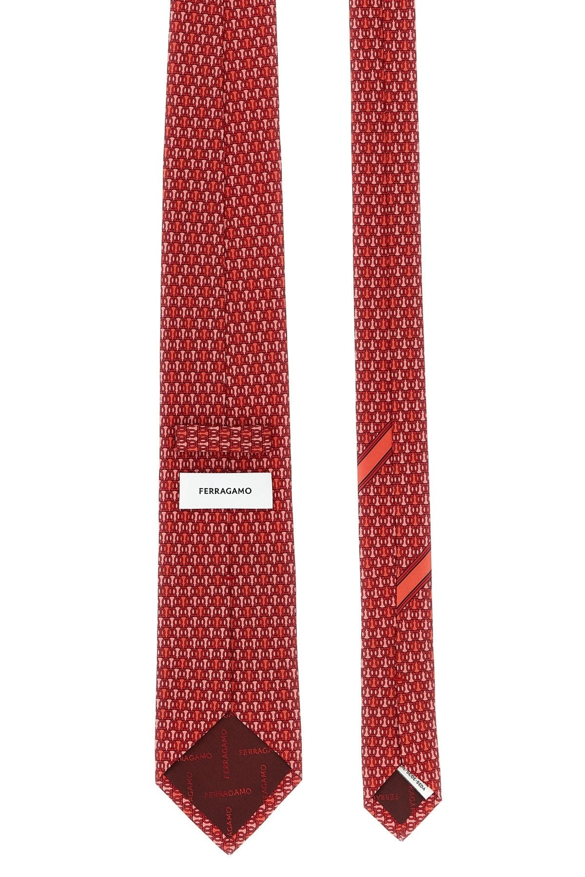 Ferragamo Men 'Gancini Pois' Print Tie - 2