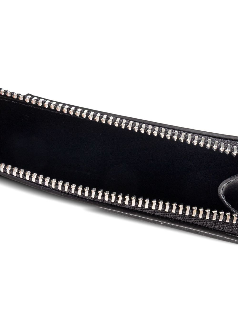 embossed-logo zip-around wallet - 4