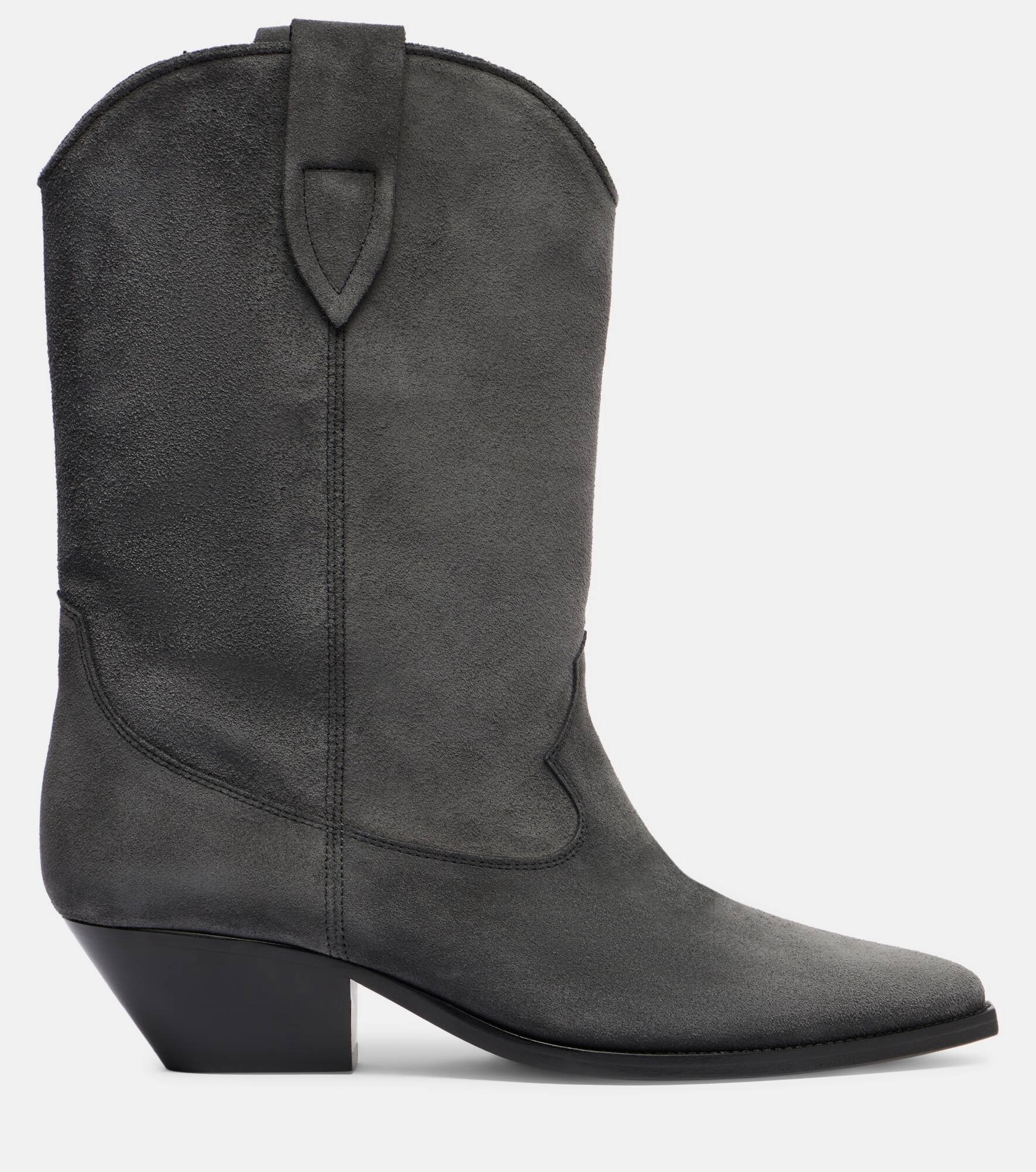 Leyane suede cowboy boots - 4