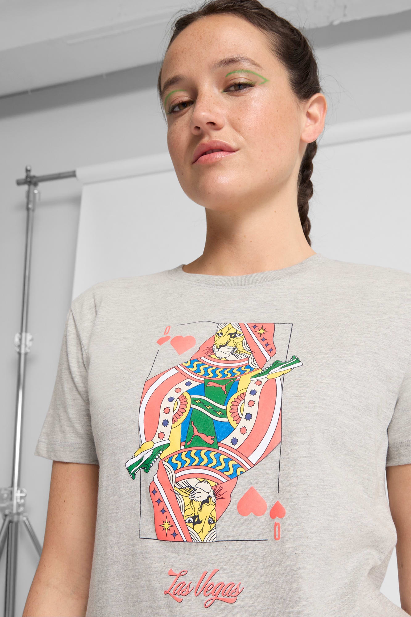 Las Vegas Card Graphics Women's Tee - 4