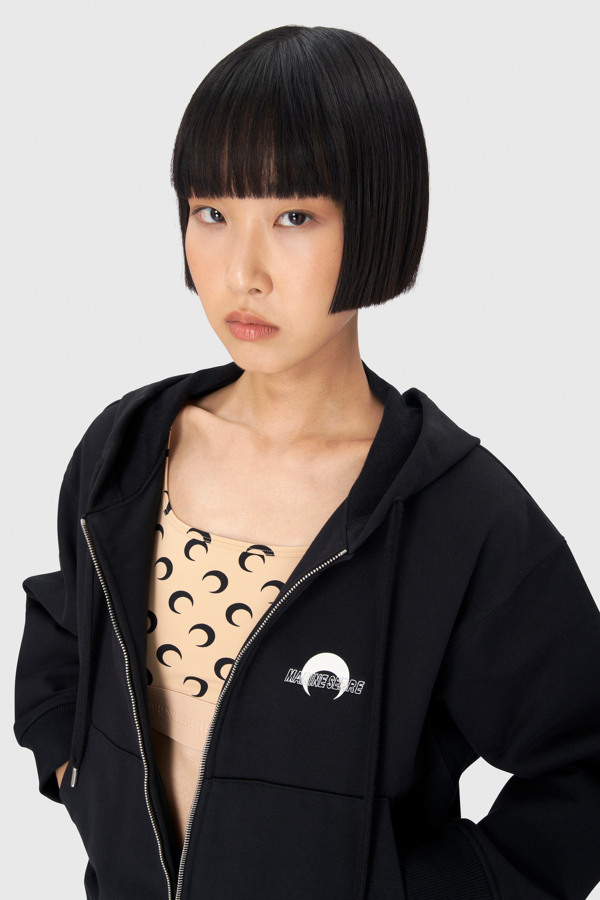 Ms Sport Fleece Zipped Hoodie - 3