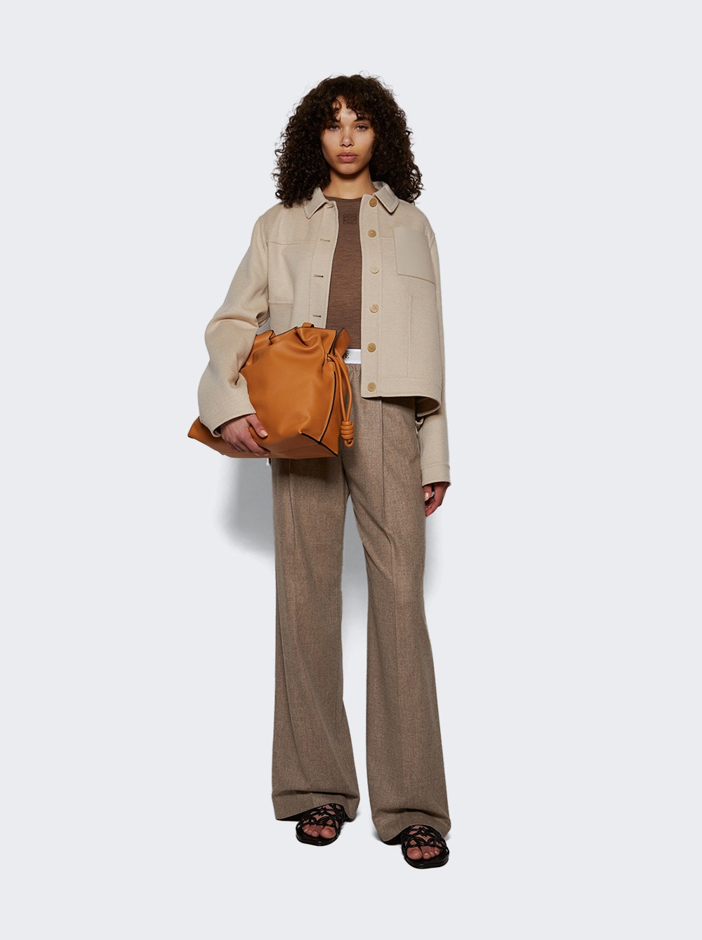 Workwear Jacket Light Beige Melange - 5