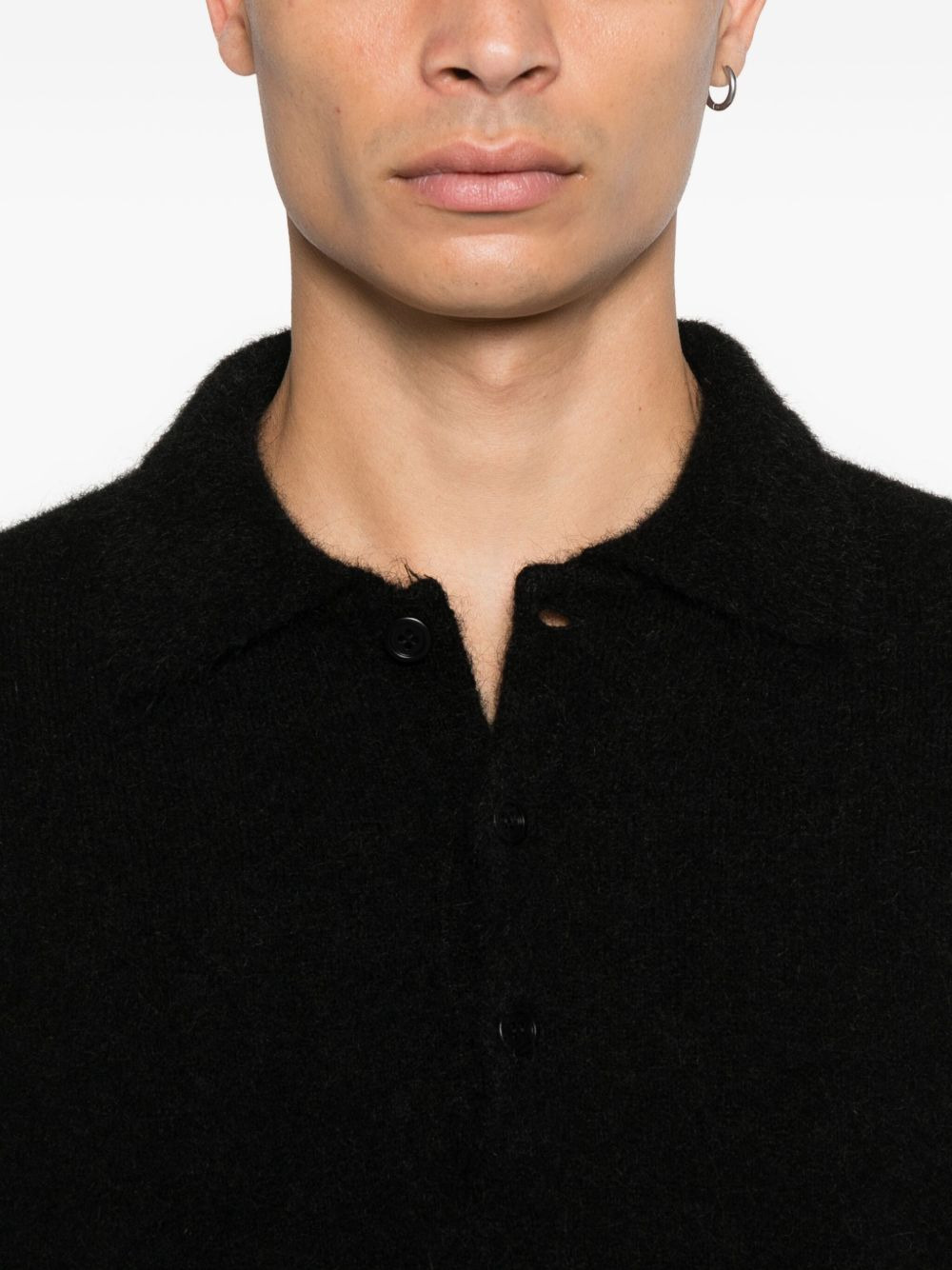 polo-collar sweater - 4