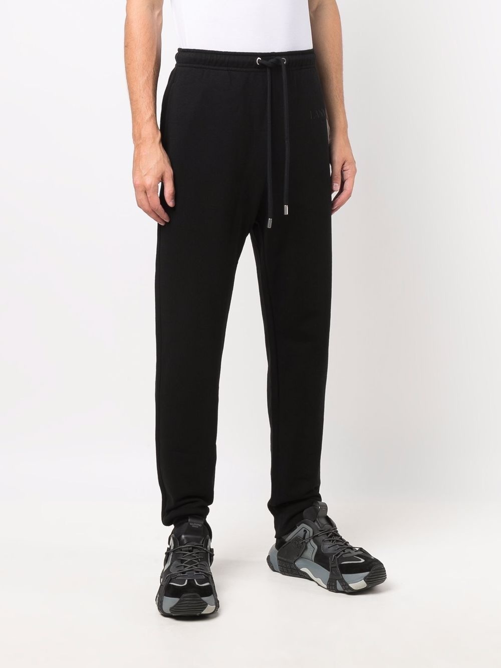 drawstring cotton sweatpants - 3