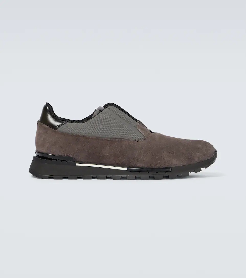 Fast Track suede sneakers - 1