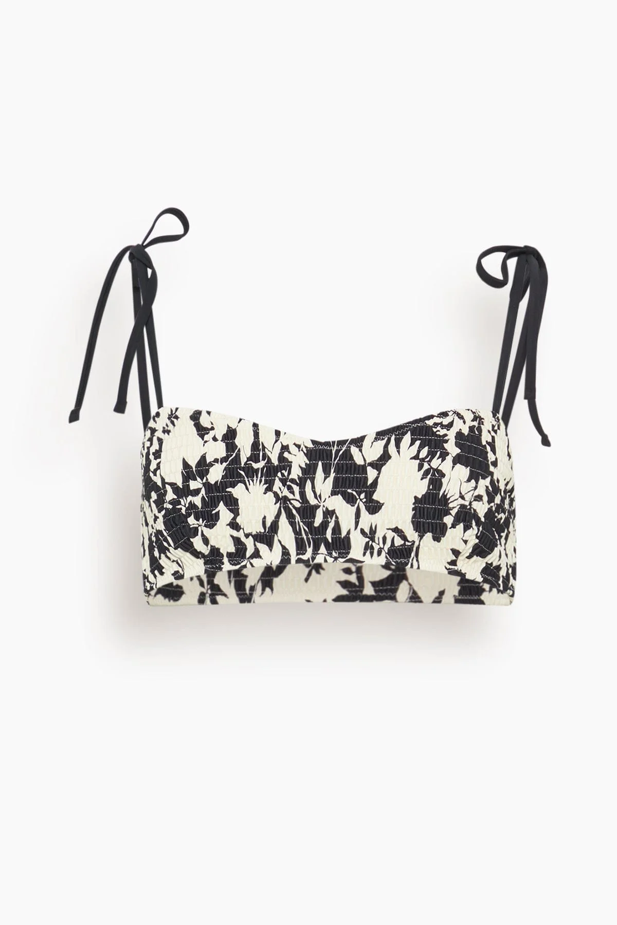 Valencia Bikini Top in Black Multi - 1