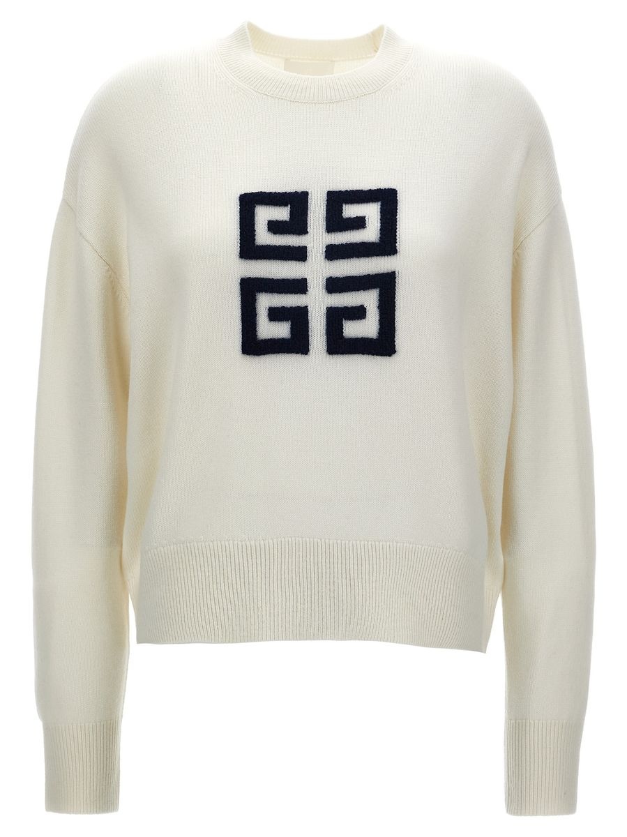 Givenchy Flocked Logo Sweater - 1