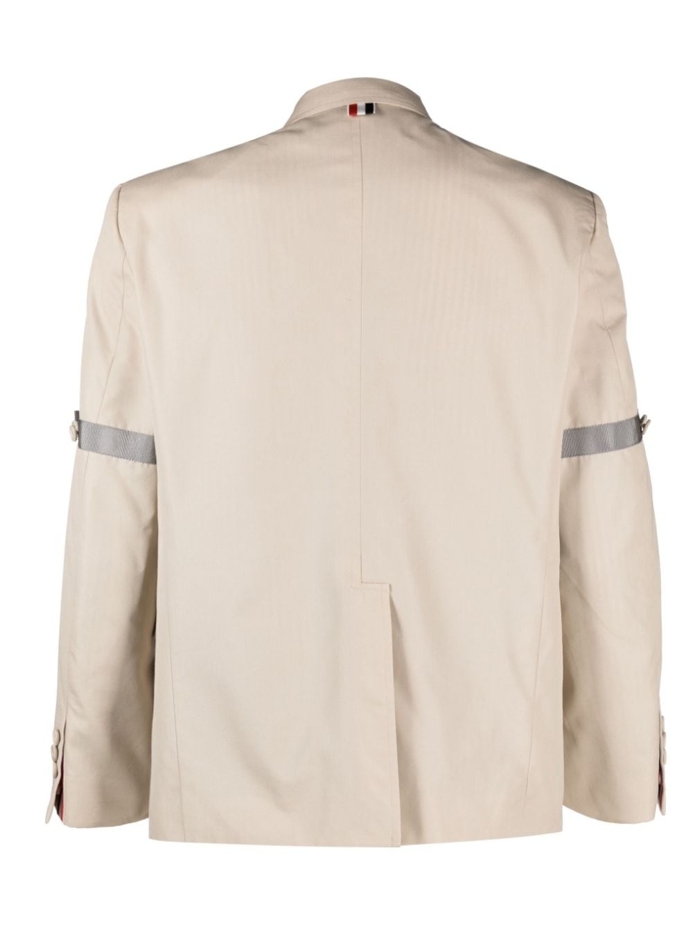 single-breasted button-fastening jacket - 2