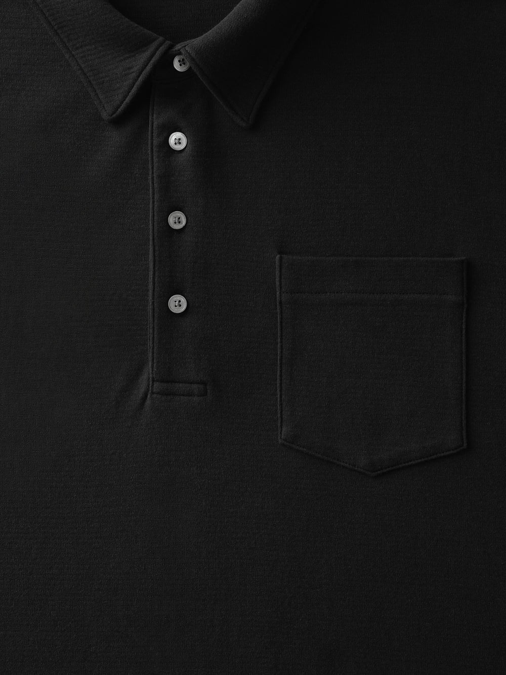 Duo Fold Polo in Black - 2