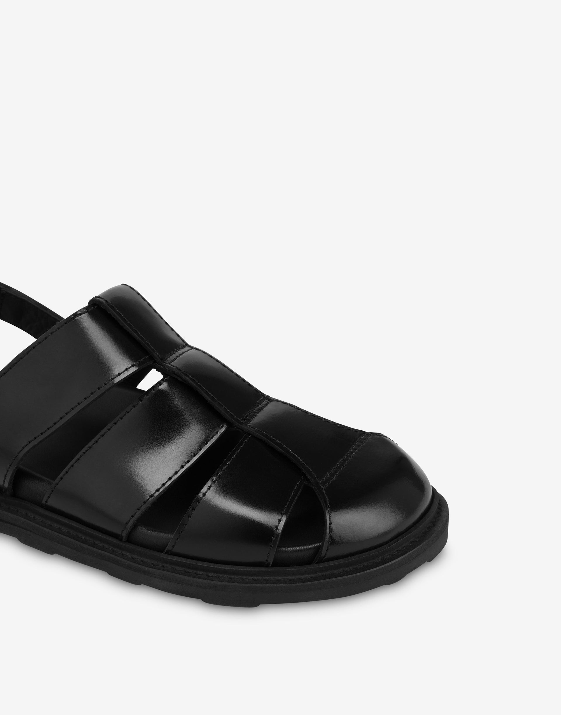 BRUSHED CALF SANDALS - 3
