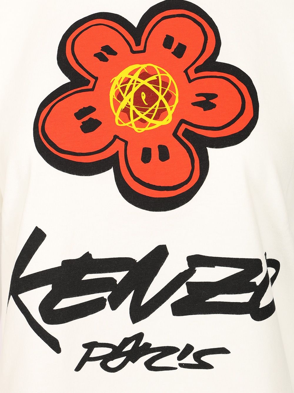 Kenzo Futura Loose T-Shirt White - 3