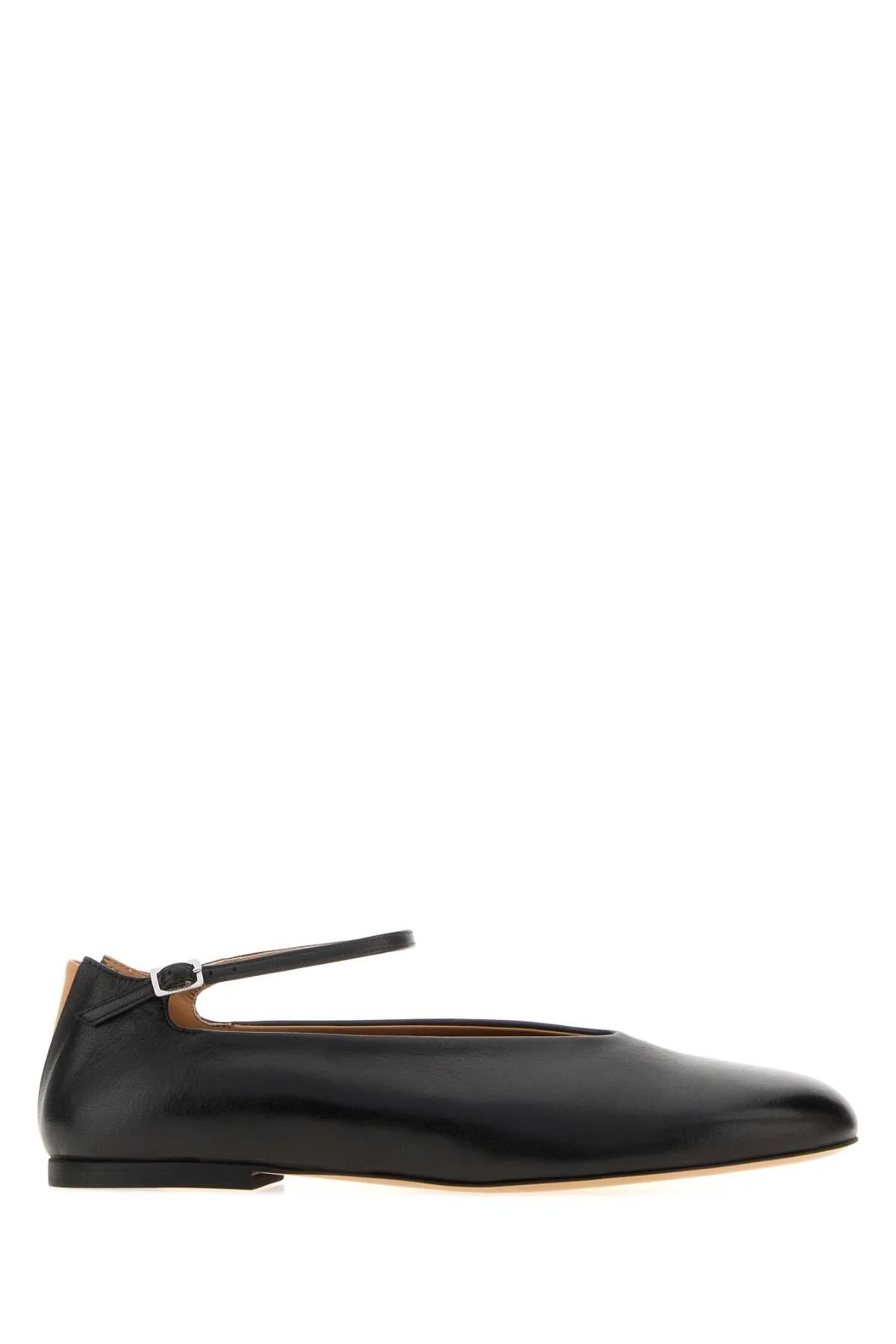 Jil Sander Women Black Nappa Leather Elyss Ballerinas - 1