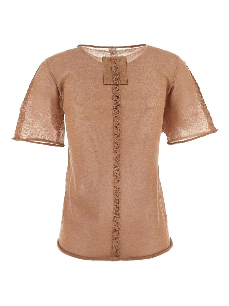 UMA WANG semi-sheer T-shirt outlook