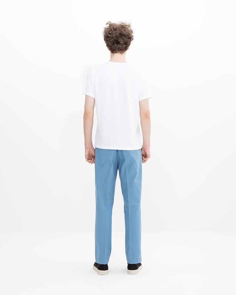 FIELD CHINO PANTS BLUE - 4