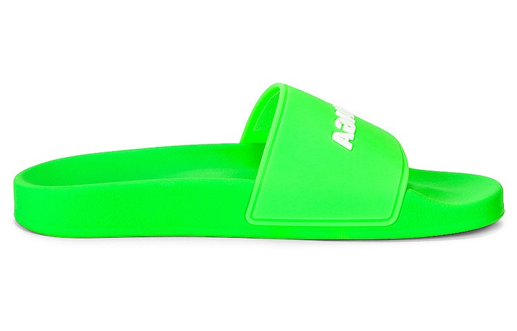 (WMNS) Balenciaga Pool Slide 'Neon Green' 565547W1S823590 - 2