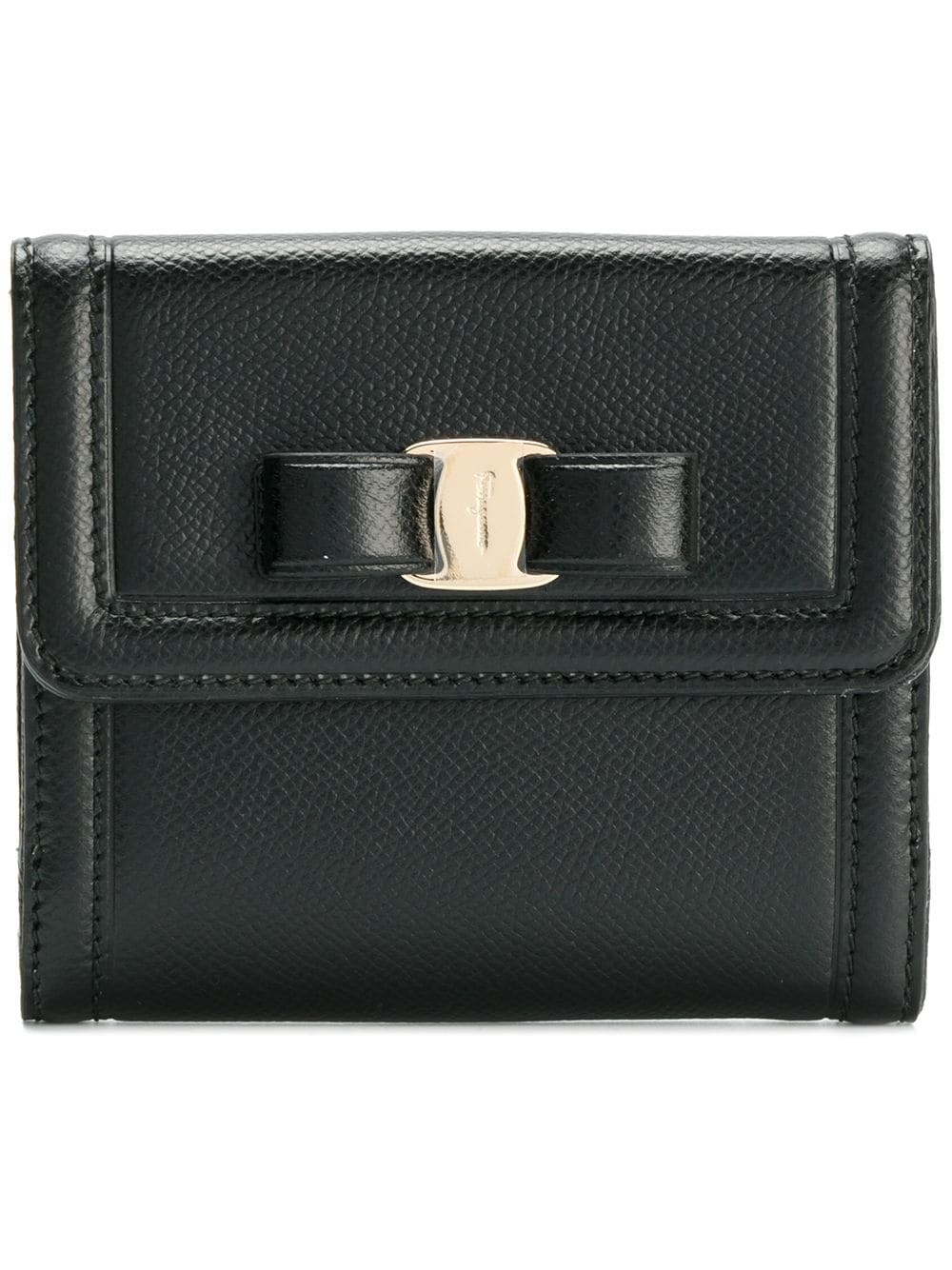 "vera" bow compact wallet - 1