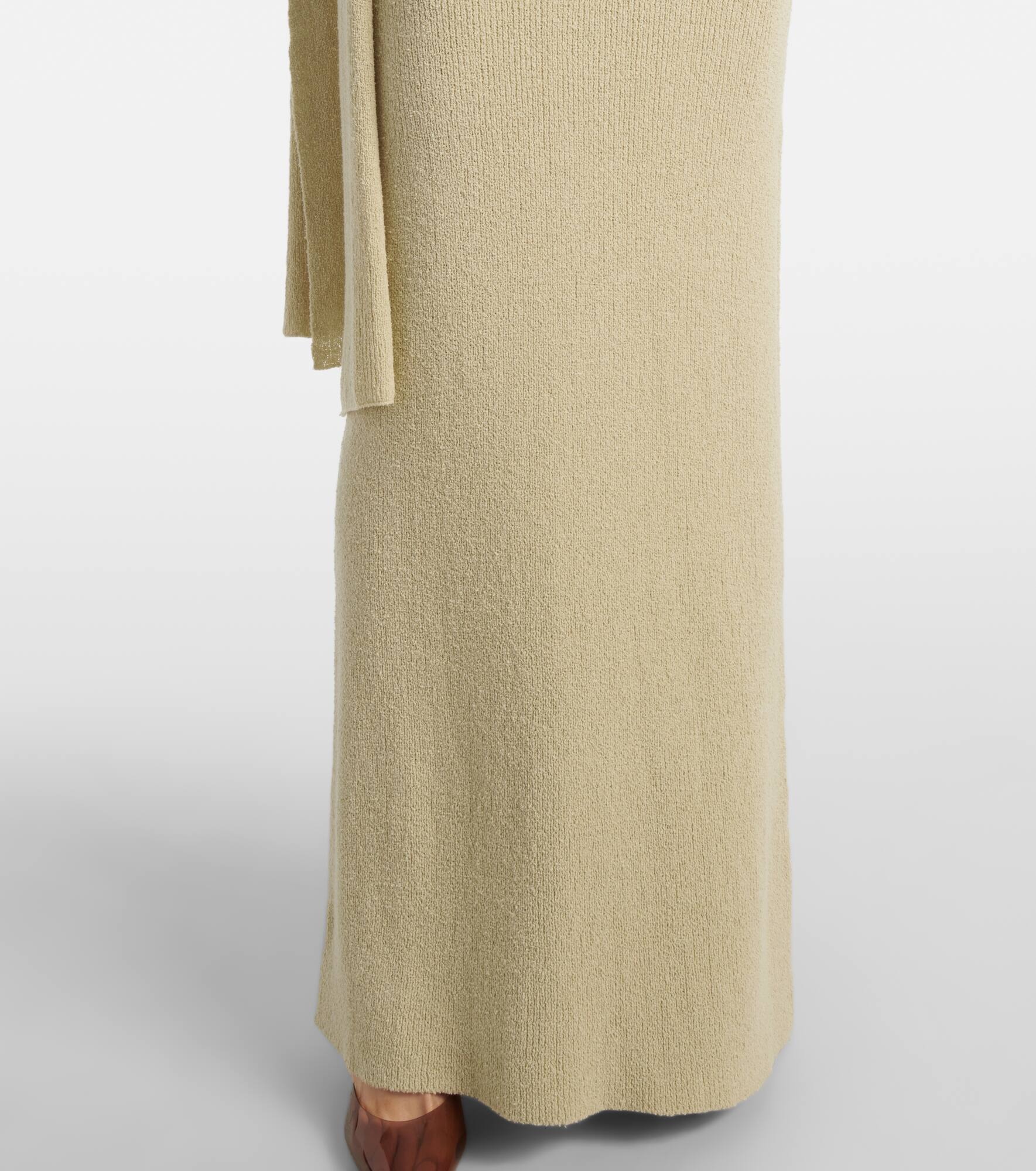 Dara one-shoulder draped maxi dress - 5