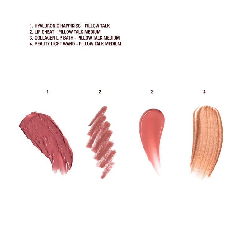 PILLOW TALK ICONIC LIP AND CHEEK KIT PILLOW TALK MEDIUM 7