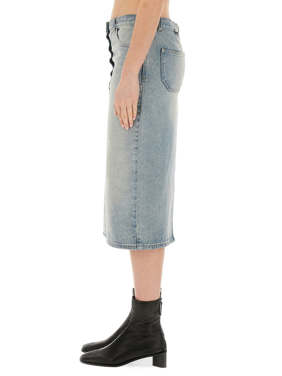 Courreges Women Midi Skirt - 4