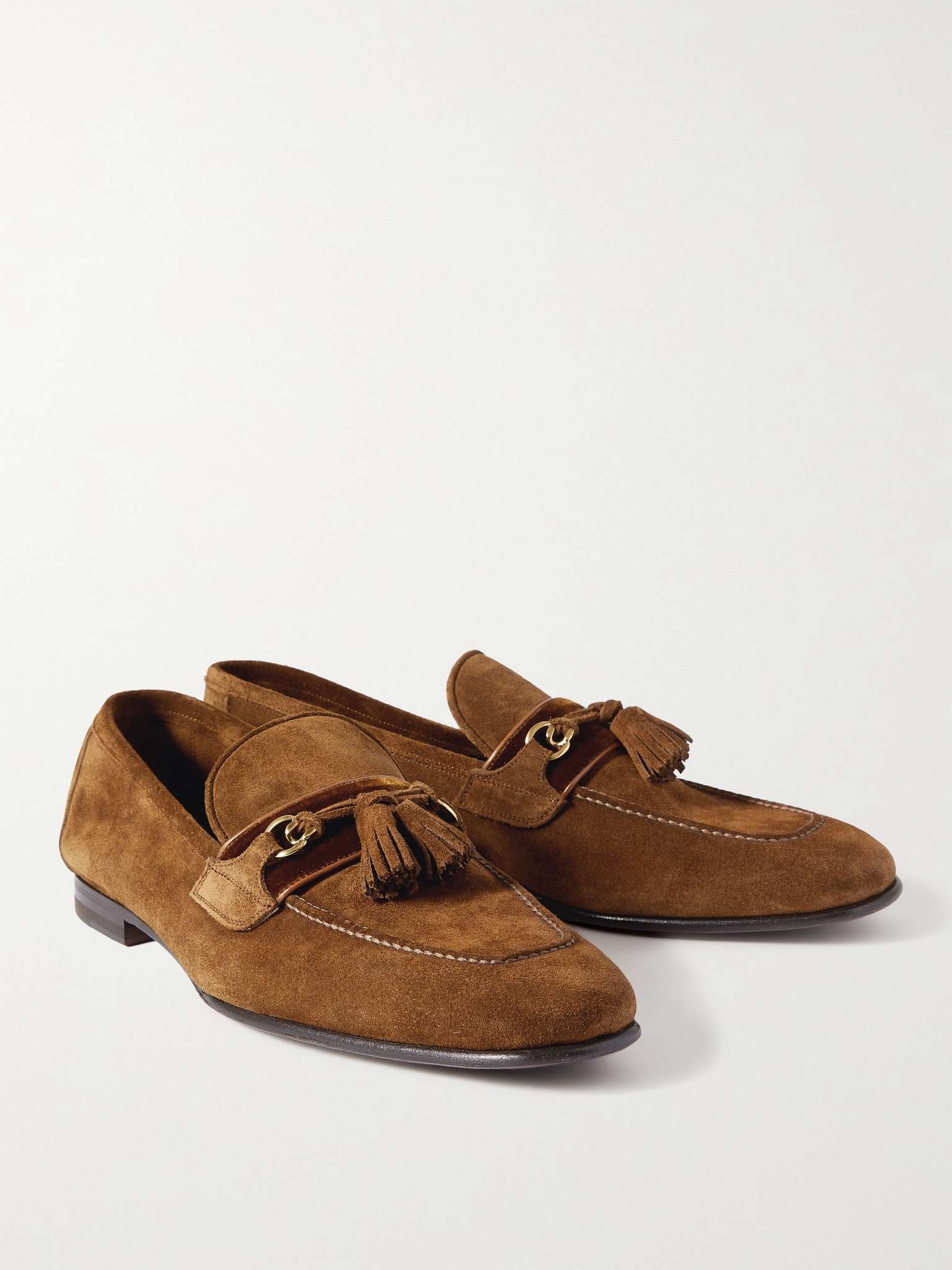 Sean Tasselled Suede Loafers - 4