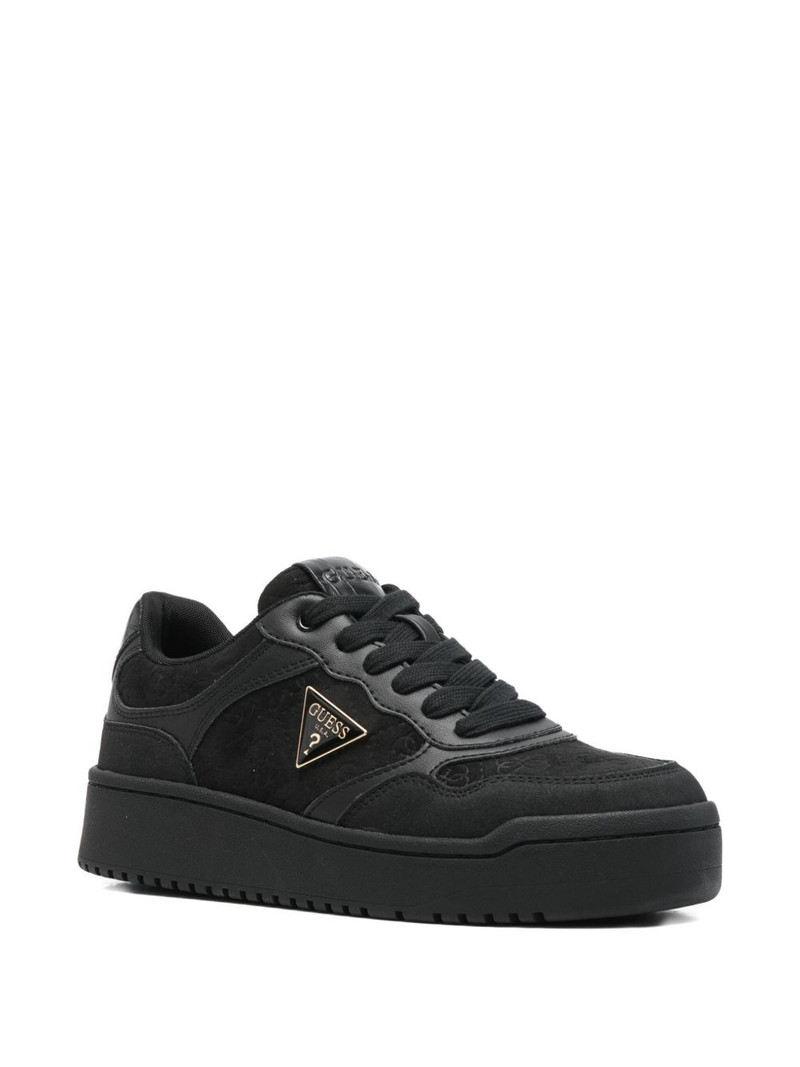 GUESS USA Miram9 logo-plaque sneakers outlook