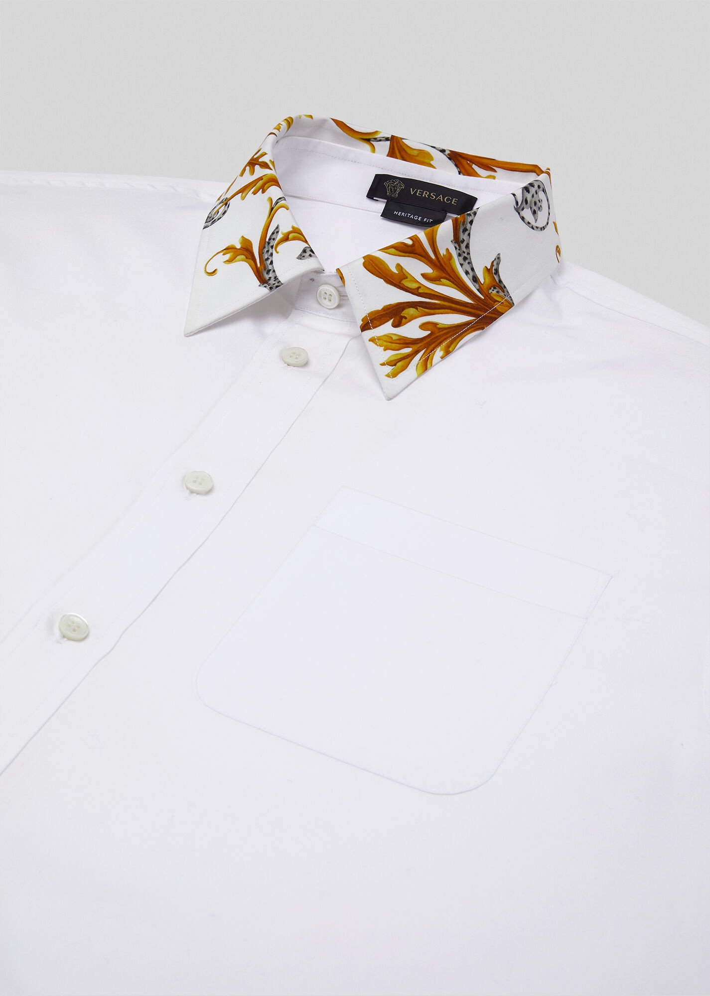 Acanthus Accent Cotton Poplin Shirt - 5