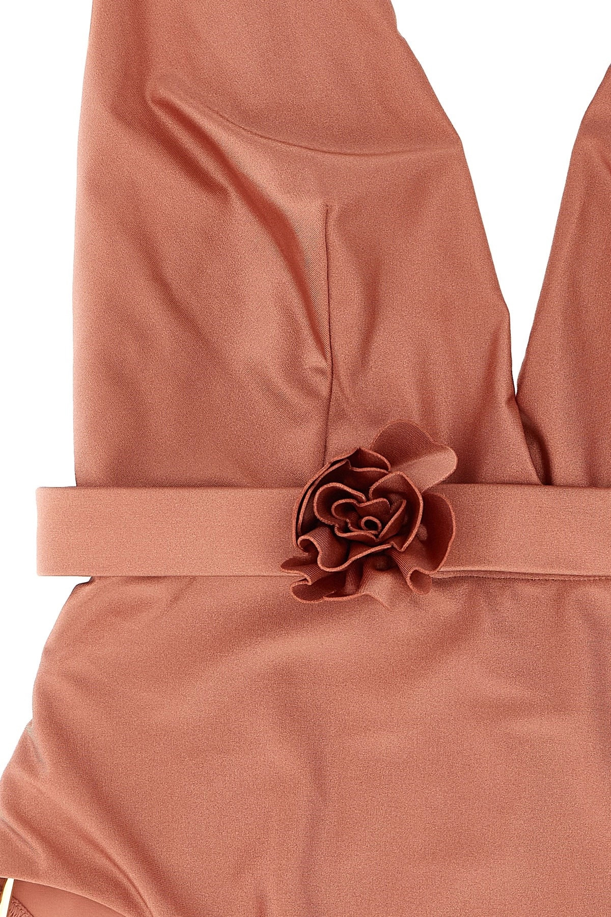 'Lucky Plunge Flower' one-piece swimsuit - 3