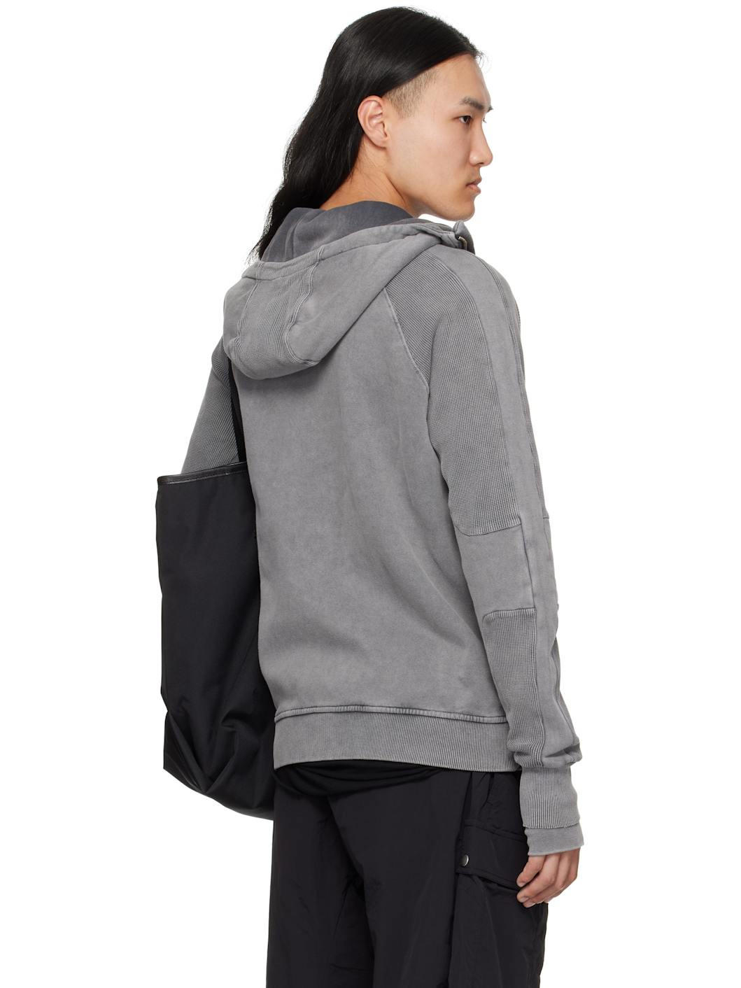Gray M SJ 691 Hoodie - 3