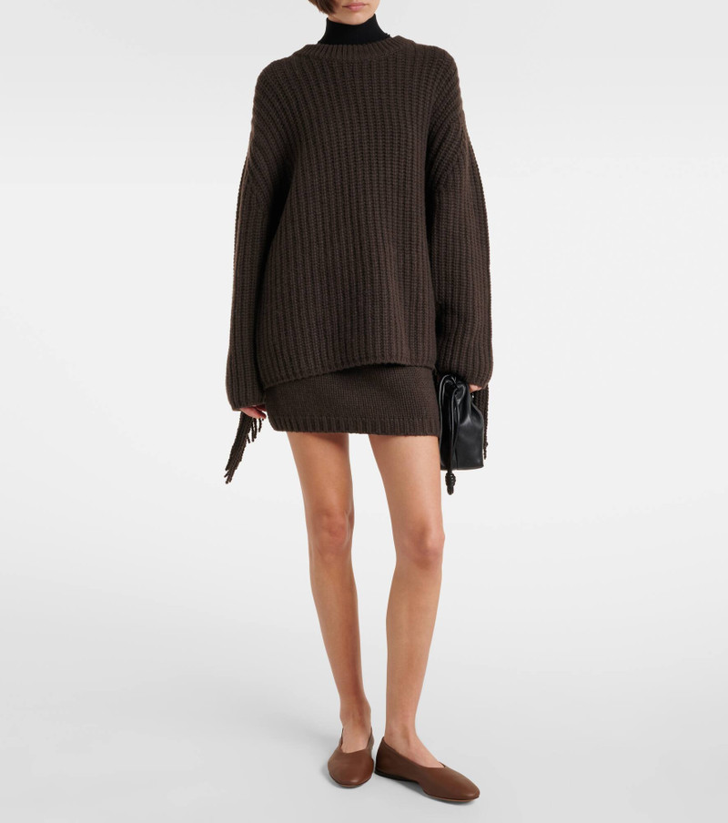 LISA YANG Lovi cashmere miniskirt outlook