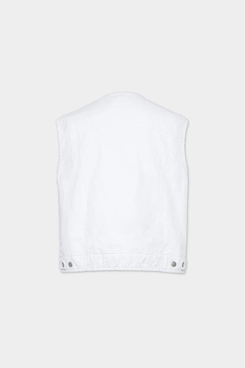 DSQUARED2 ICON NEW GENERATION CANVAS UTILITY VEST outlook