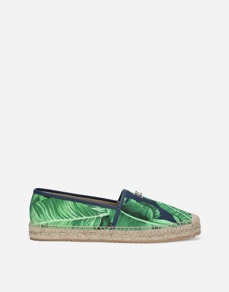 Printed canvas espadrilles 1