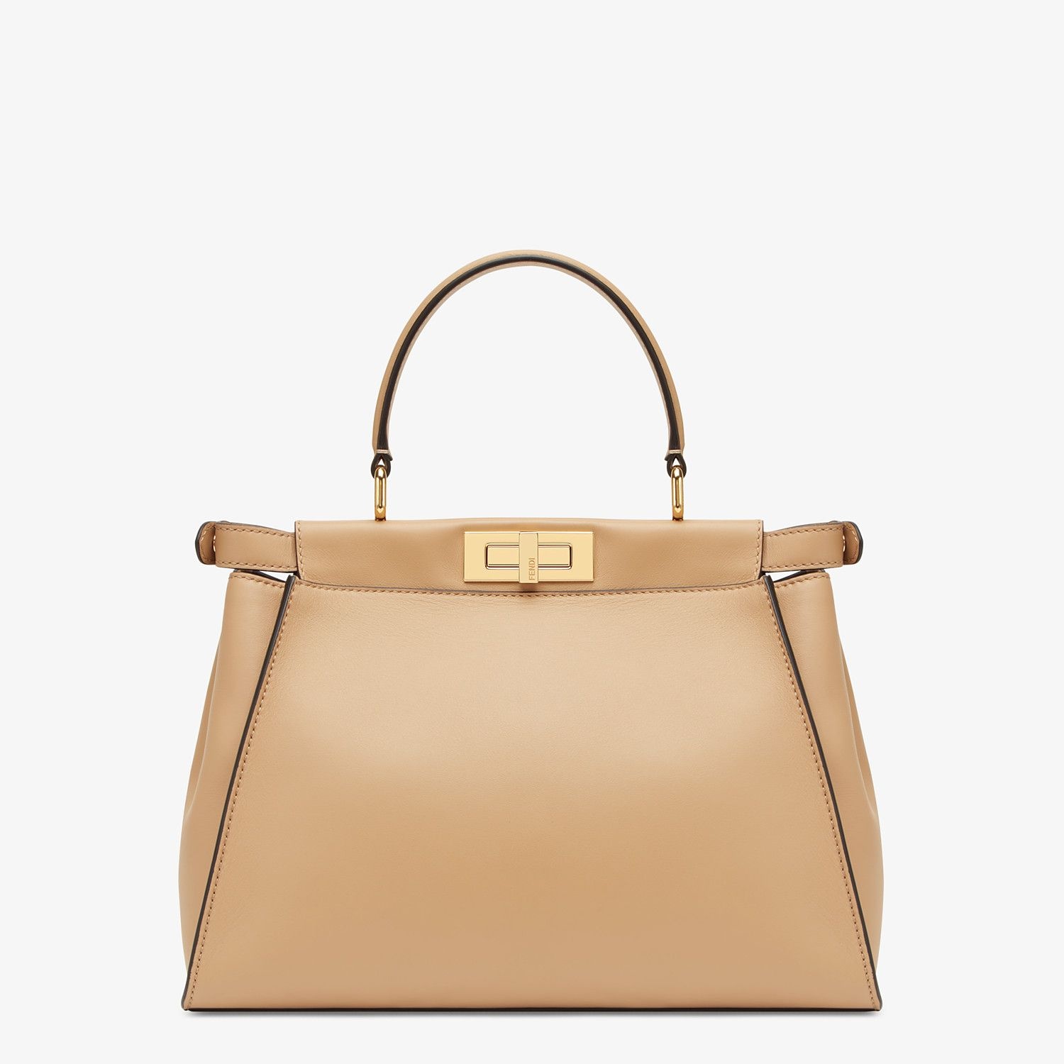 Brown leather bag - 3