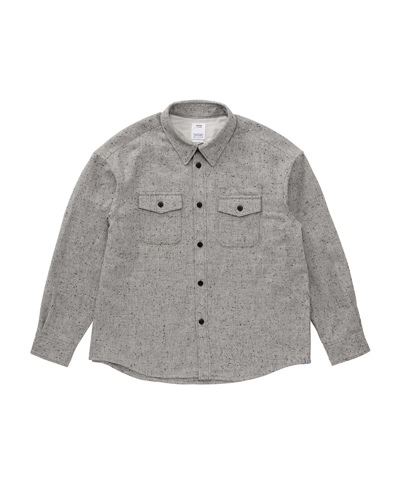 LUMBER TWEED L/S GREY - 1