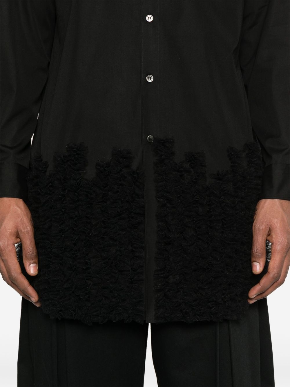 ruffled shirt - 5