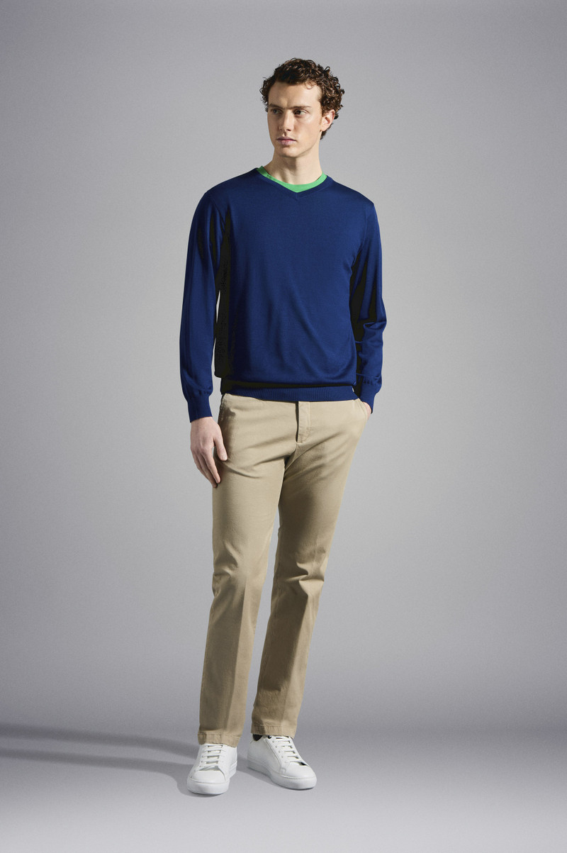 Paul & Shark COTTON T-SHIRT WITH PRINTED LOGO outlook