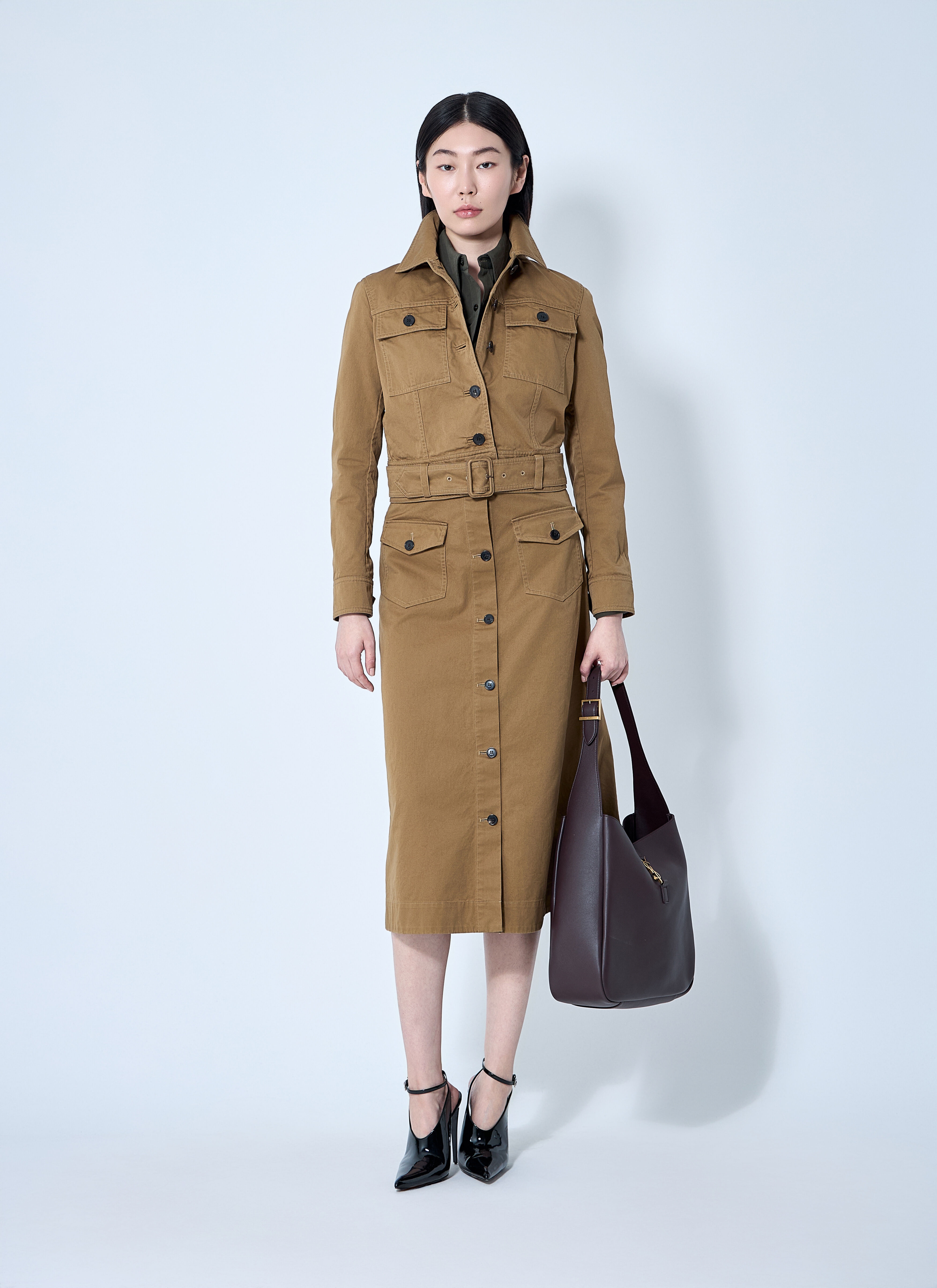 Cotton Serge Crop Jacket - 2