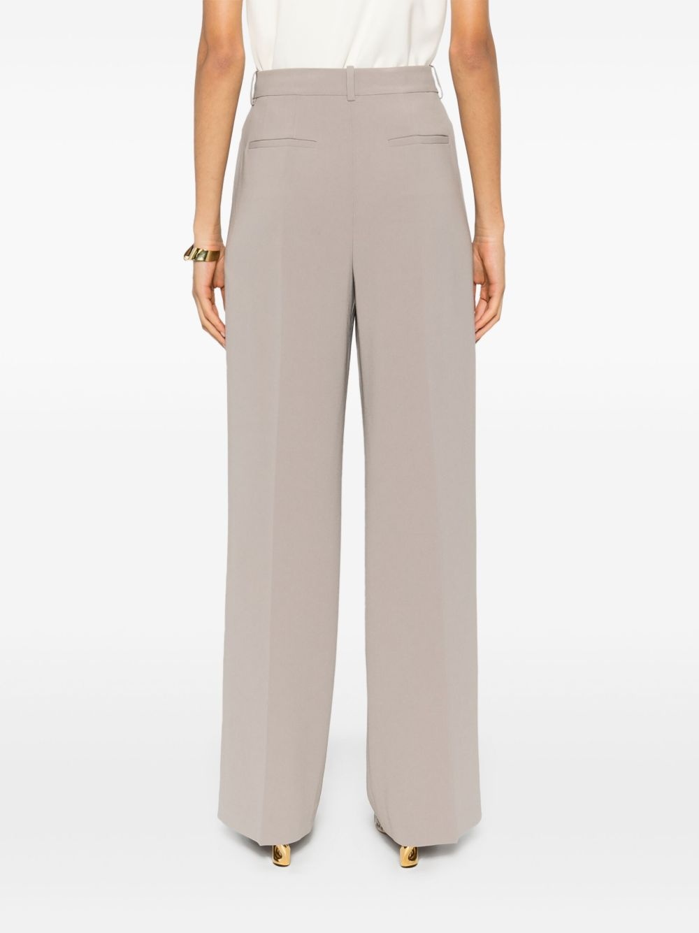 straight-leg trousers - 4
