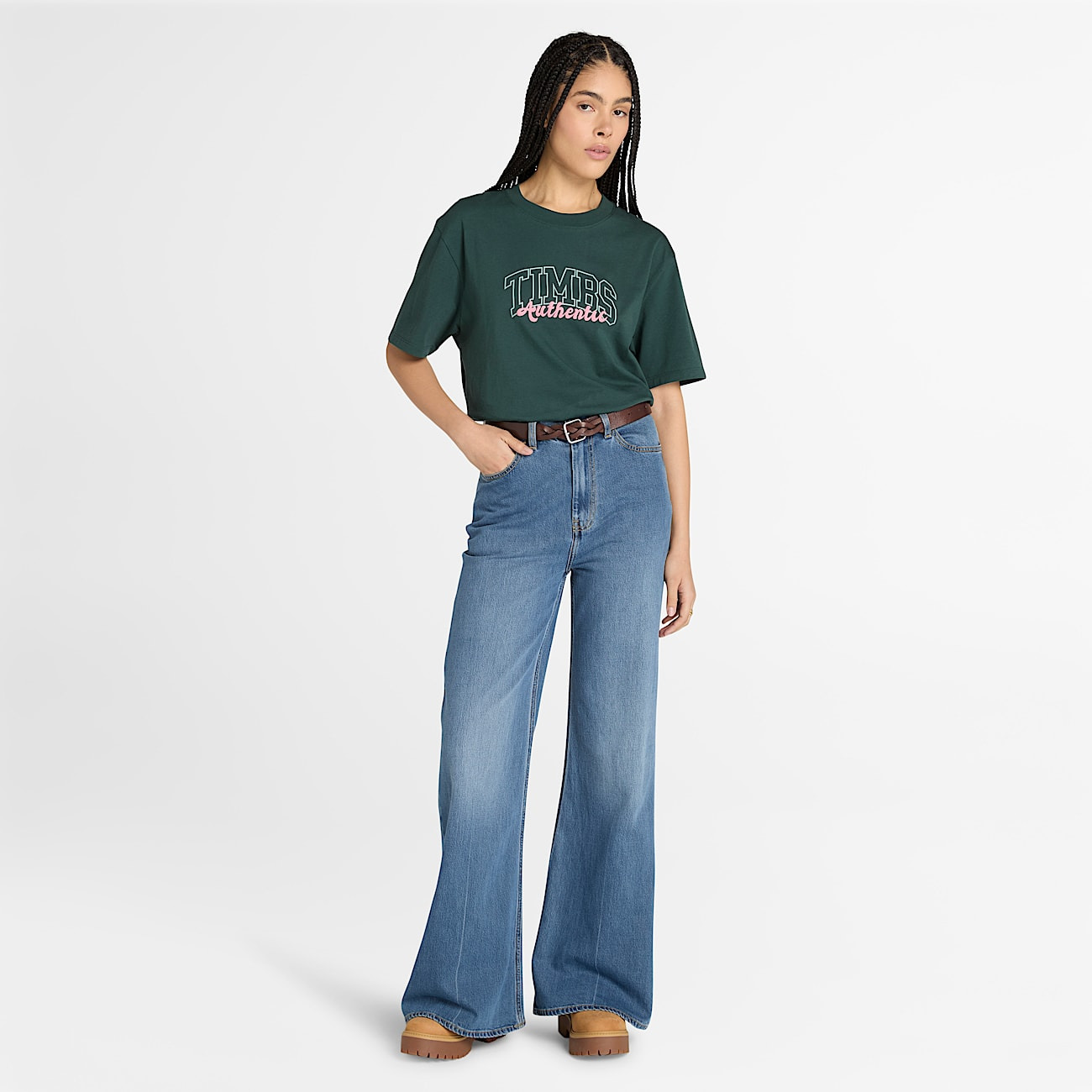Women's Timberland® Varsity Graphic Short-Sleeve T-Shirt - 3