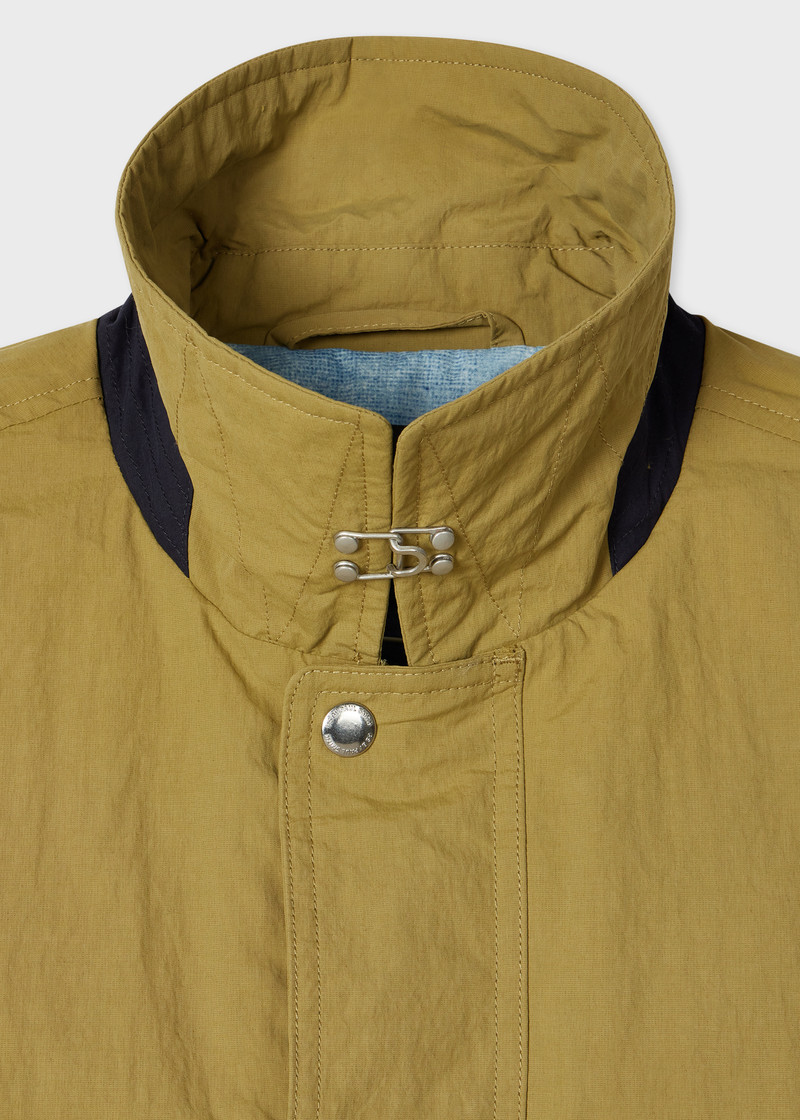 Paul Smith Khaki Cotton-Blend Field Jacket outlook