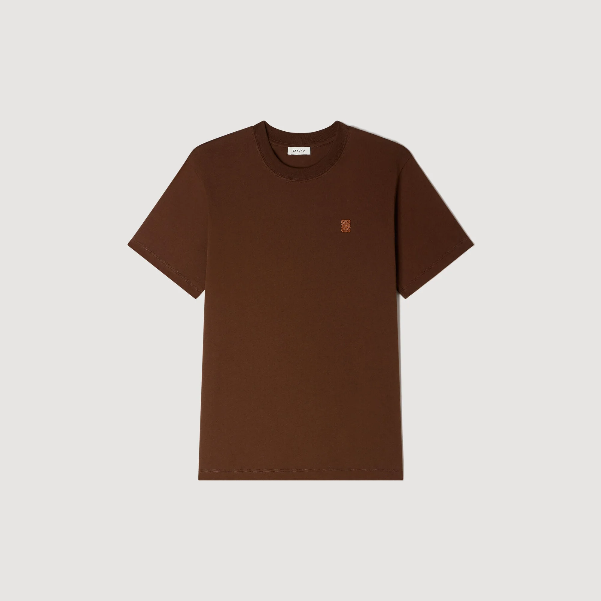 LEATHER LOGO T-SHIRT - 1